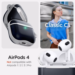 Spigen Classic C1 Dėklas AirPods 4 - Grafitas