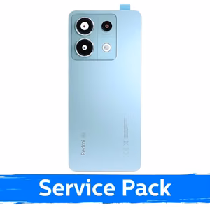 Galinis dangtelis suderinamas su Xiaomi Redmi Note 13 Pro 5G / Ocean Teal / (Service Pack)