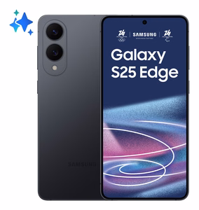 Samsung Galaxy S25 Edge 17 cm (6.7") Dviguba SIM jungtis Android 15 5G C tipo USB 12 GB 256 GB 3900 mAh Juoda