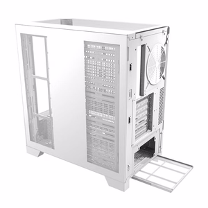 Darkflash DY450 kompiuterio korpusas be ventiliatorių (baltas)