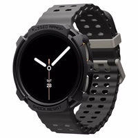 Spigen Rugged Armor dėklas Samsung Galaxy Watch 8 44mm - matinė juoda