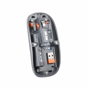 Cliptec Kompiuterio pelė Skaidrus RZS630 belaidis optical 1600DPI