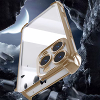 Anti Shock Chrome dėklas for Xiaomi Redmi Note 14 5G (Global) auksinis