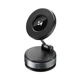 Wozinsky WUSM-01 magnetinis automobilinis laikiklis prietaisų skydeliui / priekinio stiklo - juodas