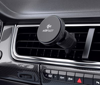 Automobilinis laikiklis-įkroviklis Acefast D33 MagSafe 15W juodas