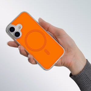 Lowkey Mag for iPhone 17 Pro Max 6,9" oranžinis