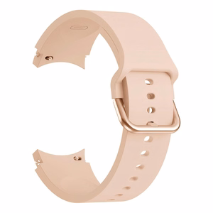 Tech-Protect silikoninė apyrankė Samsung Galaxy Watch 4 / 5 / 5 Pro / 6 / 7 / FE - smėlio