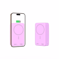 Tech-Protect PB12 LifeMag MagSafe 20000mAh Išorinė baterija (f) - violetinė