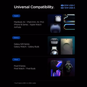 Spigen Essential EE202EU 20W sieninis ikroviklis - Baltas