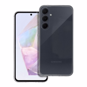 Skaidrus 2 mm dėklas telefonui SAMSUNG A35 5G (su kameros apsauga)