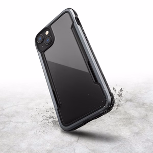 Raptic X-Doria Shield dėklas iPhone 14 Plus šarvuota juoda danga