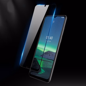 Dux Ducis 10D grūdintas stiklas tvirtas apsauginis stiklas su rėmeliu Nokia 1.4 skaidrus (tinka su dėklu)