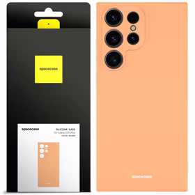 Spacecase silikoninis dėklas Galaxy S23 Ultra oranžinis