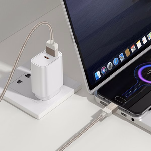 Kabelis USB A į USB C Hoco 3A 1 m X110 auksinis