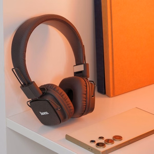Wireless headphones Hoco W56 brown