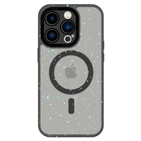 Tel Protect Magnetinis Splash Matinis dėklas telefonui iPhone 15 Pro juodas