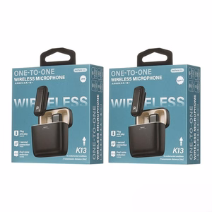 REMAX MICROPHONE K13 WITH CLIP USB-C juodas