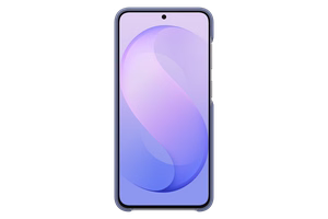 Mėlynai violetinis silikoninis magnetinis „Samsung“ dėklas, skirtas „Galaxy S26 FE“