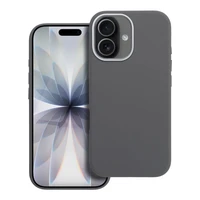 Dėklas telefonui iPhone 17 Forcell F-Protect Frame Premium suderinamas su Magsafe pilkas