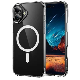 Dėklas Perfectionists Clear Mag Case Apple iPhone 16 skaidrus