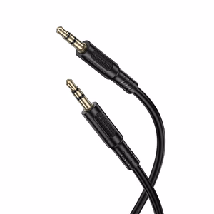 Borofone kabelis AUX BL25 Nice - jack 3,5mm į jack 3,5mm - 1 metras juodas