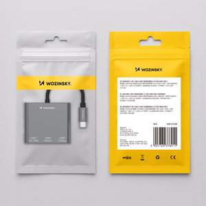 USB-C šakotuvas Wozinsky (WHCH-01) (USB, HDMI, USB-C)