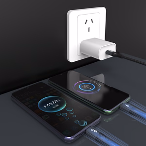 Dudao L3F 2in1 kabelis 100W 1.2m 2 x USB-C - juodas
