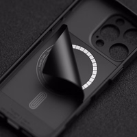 Ringke Rugged Gear magnetinis MagSafe dėklas telefonui iPhone 16 Pro Max - juodas