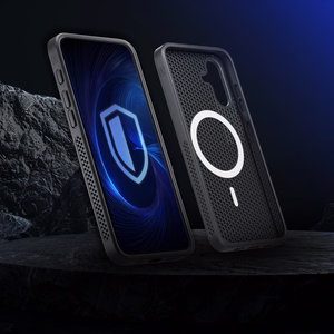 3mk COOLing Magnetinis dėklas telefonui Apple iPhone 16 Plus - juodas