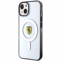 Ferrari FEHMP14MURKT iPhone 14 Plus 6.7" skaidrus/permatomas kietas dėklas Outline Magnetinis