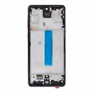 LCD ekranas SAMSUNG A73 A736 SOFT OLED su rėmeliu