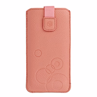 WONDER Deko dėklas (Dydis S) Nokia 105 2019/150/216 persikinis