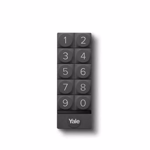 Yale 05/301000/BL skaičių klaviatūra „Bluetooth“ Juoda
