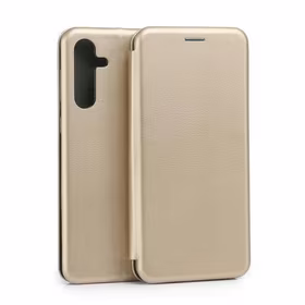 Beline Knygutės tipo dėklas Samsung M55 auksinis