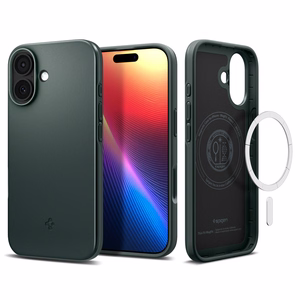 Spigen Thin Fit Magnetinis dėklas telefonui iPhone 17 - Žalias