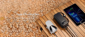 VEGER Išorinė baterija 50000 mAh PD QC3.0 5A 22,5W Tank Lite (W5001) juoda