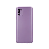 Metalinis dėklas Motorola Moto G14 violetinis