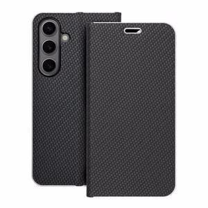 Flip case for Samsung S24 Luna Book Carbon black