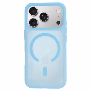 Tel Protect Mist Matte Magsafe dėklas Iphone 16, šviesiai mėlynas