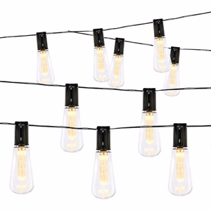 Grundig saulės energijos LED sodo girlianda, 3,35 m