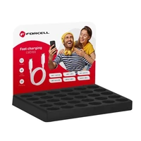 FORCELL darbalaukio stovas crystal tube D336