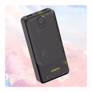 Išorinė baterija Dudao K10Pro juoda 20000mAh (QC3.0)