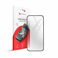 Forcell Privacy apsauginis stiklas - Iphone 14 Pro Max juodas