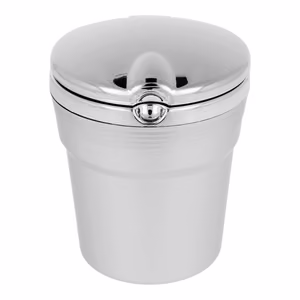 Car ashtray CHROM silver