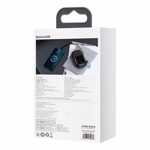 Baseus išorinė baterija 20000mAh Qpow Pro - USB + Type C - PD 22,5W su Type C kabeliu (PPQD060301) juoda