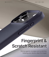 Dėklas Mercury Pure Magsafe Silicon Case Apple iPhone 17 Pro tamsiai mėlynas