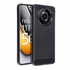 CARBON dėklas telefonui REALME 11 juodas