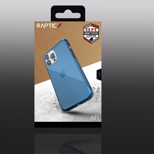 Raptic X-Doria Air dėklas iPhone 14 Pro Max šarvuotas dėklas mėlynas