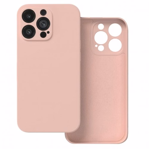 Telefono dėklas Liquid Silicone skirtas Samsung S937 S25 Edge rožinis