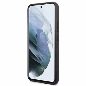 Dėklas telefonui BMW Signature Logo Imprint Samsung Galaxy S22+ - juodas